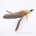 Cat Teaser Feather Toys Refill with Bells